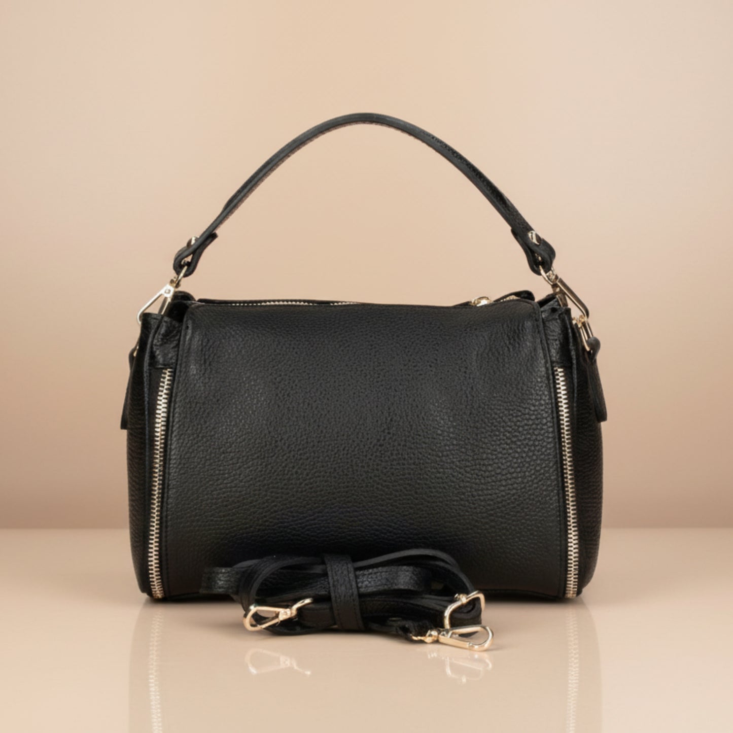 BORSA DONNA IN VERA PELLE MADE IN ITALY ROMINA