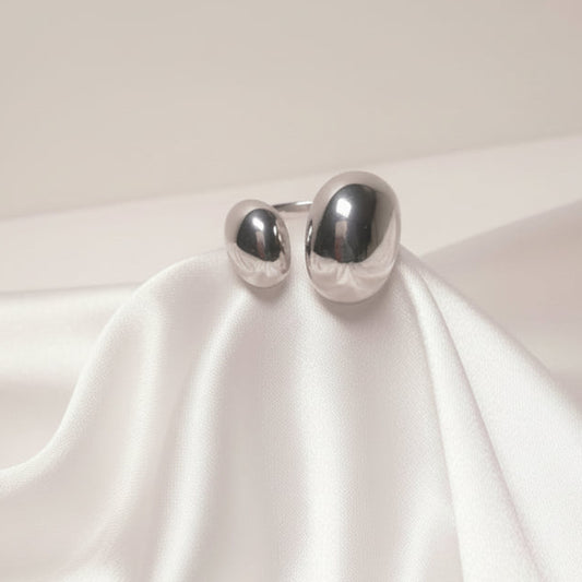 ANELLO FASHION IN ACCIAIO SILVER REGOLABILE