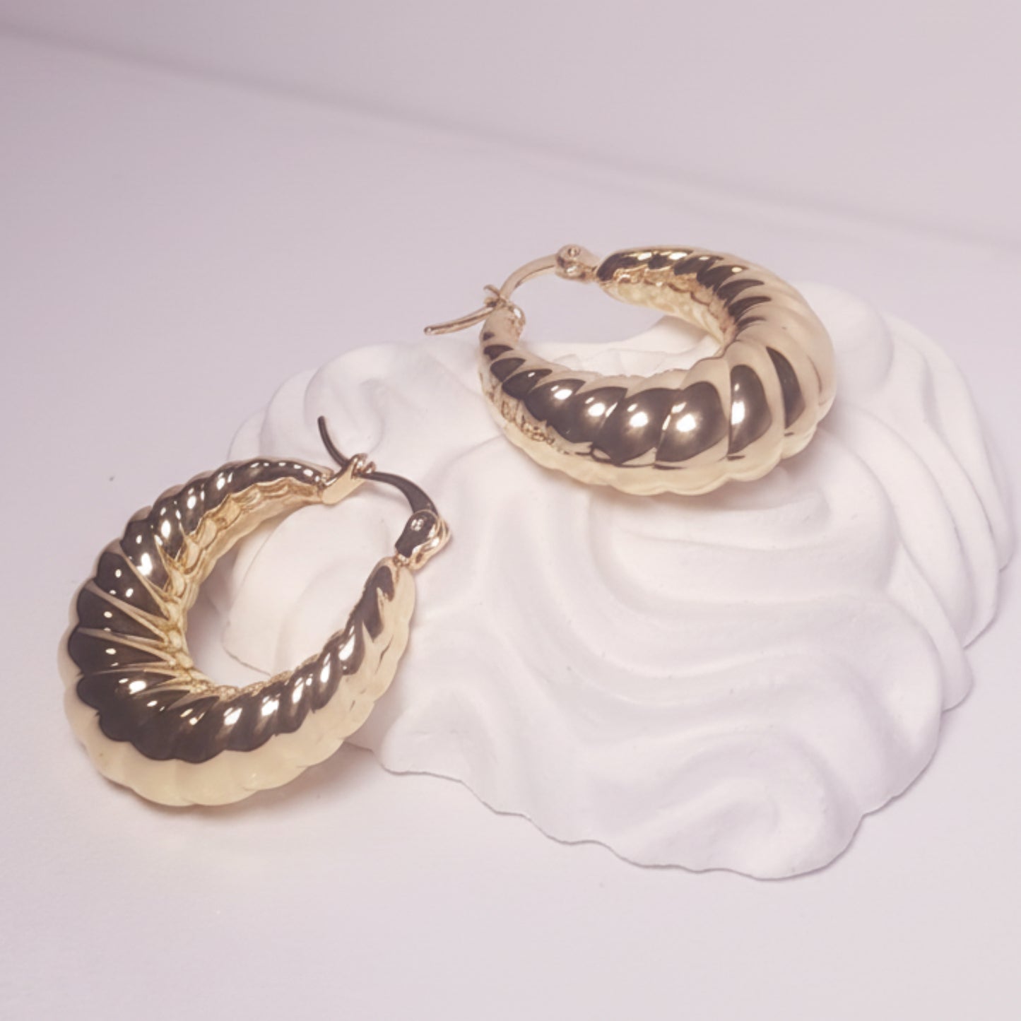 ORECCHINI DONNSA IN ACCIAIO GOLD SPLENDORE