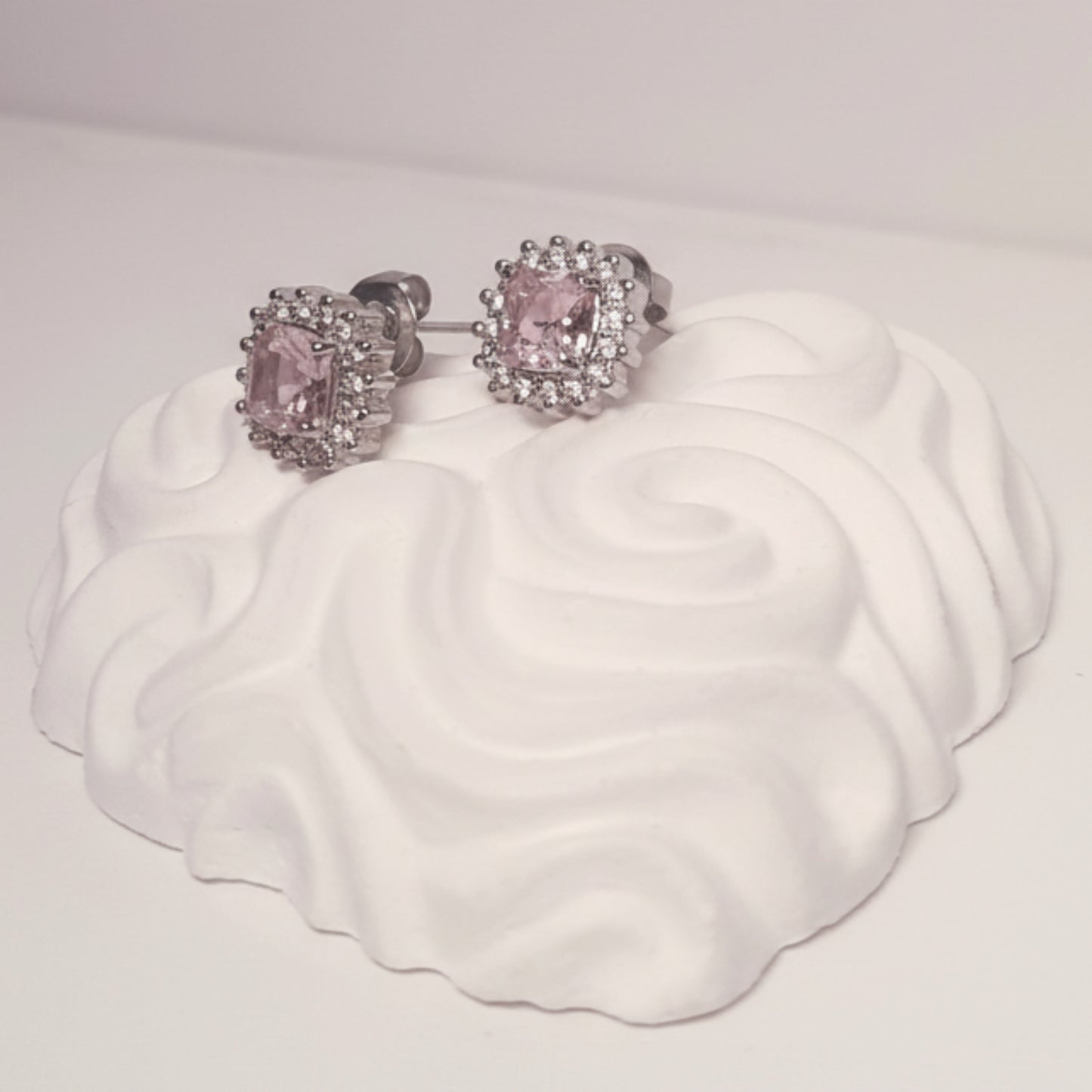 ORECCHINI INCANTO IN ACCIAIO CHIC (SILVER-ROSA)