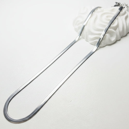 COLLANA SLIM IN ACCIAIO SILVER