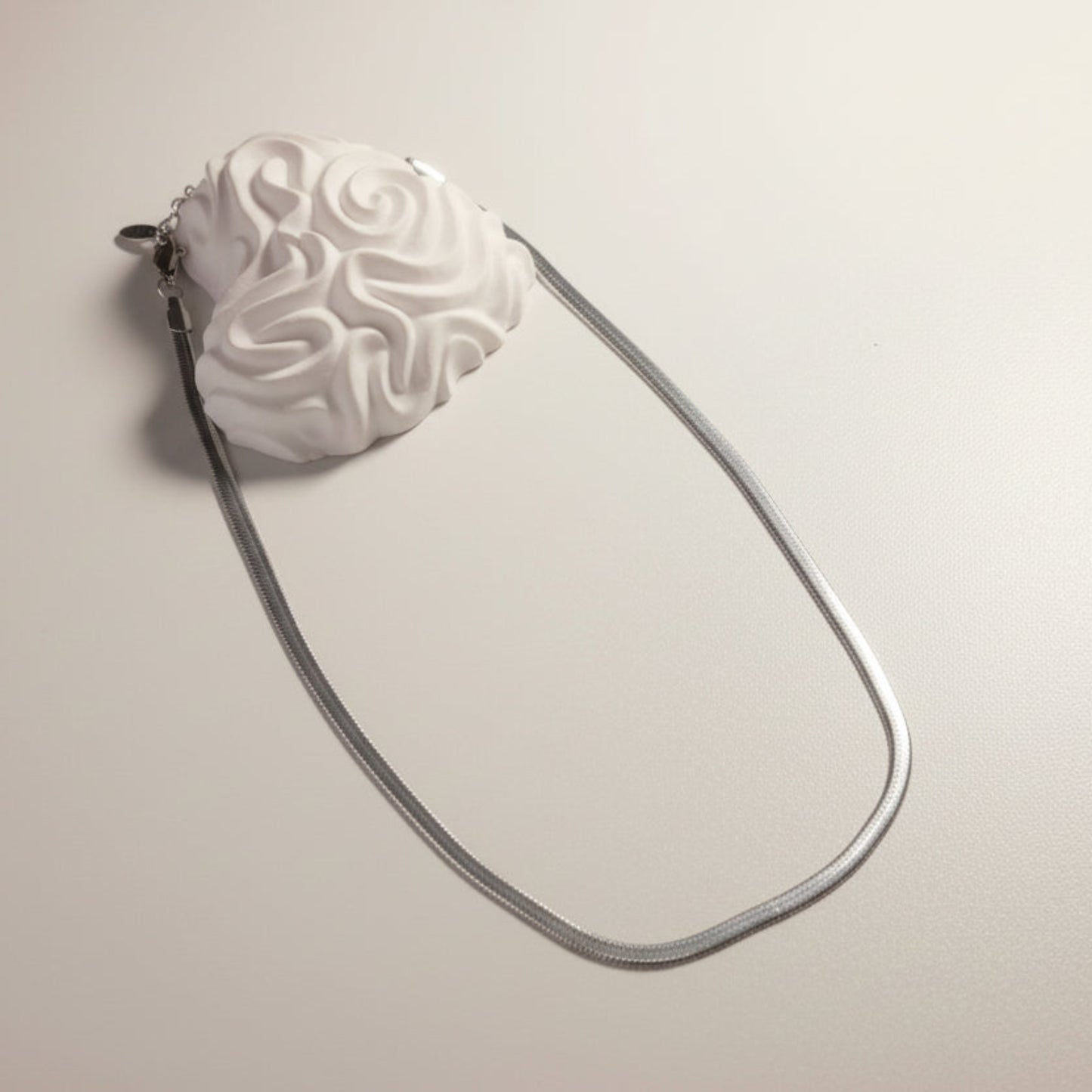 COLLANA SLIM IN ACCIAIO SILVER