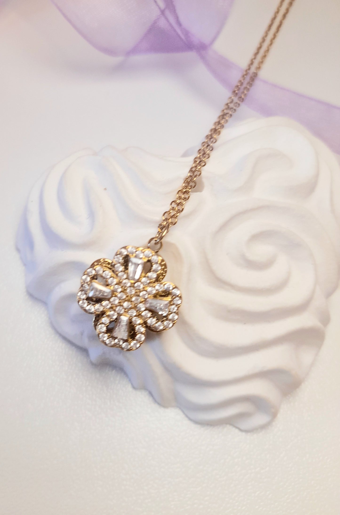 COLLANA QUADRIFOGLIO