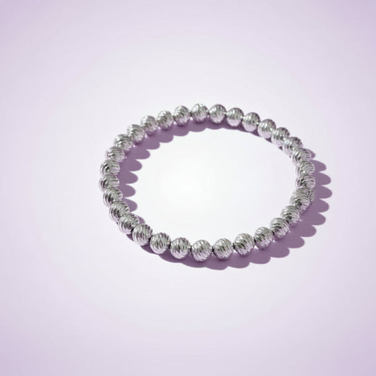 BRACCIALE SFERA IN ACCIAIO SILVER UNISEX