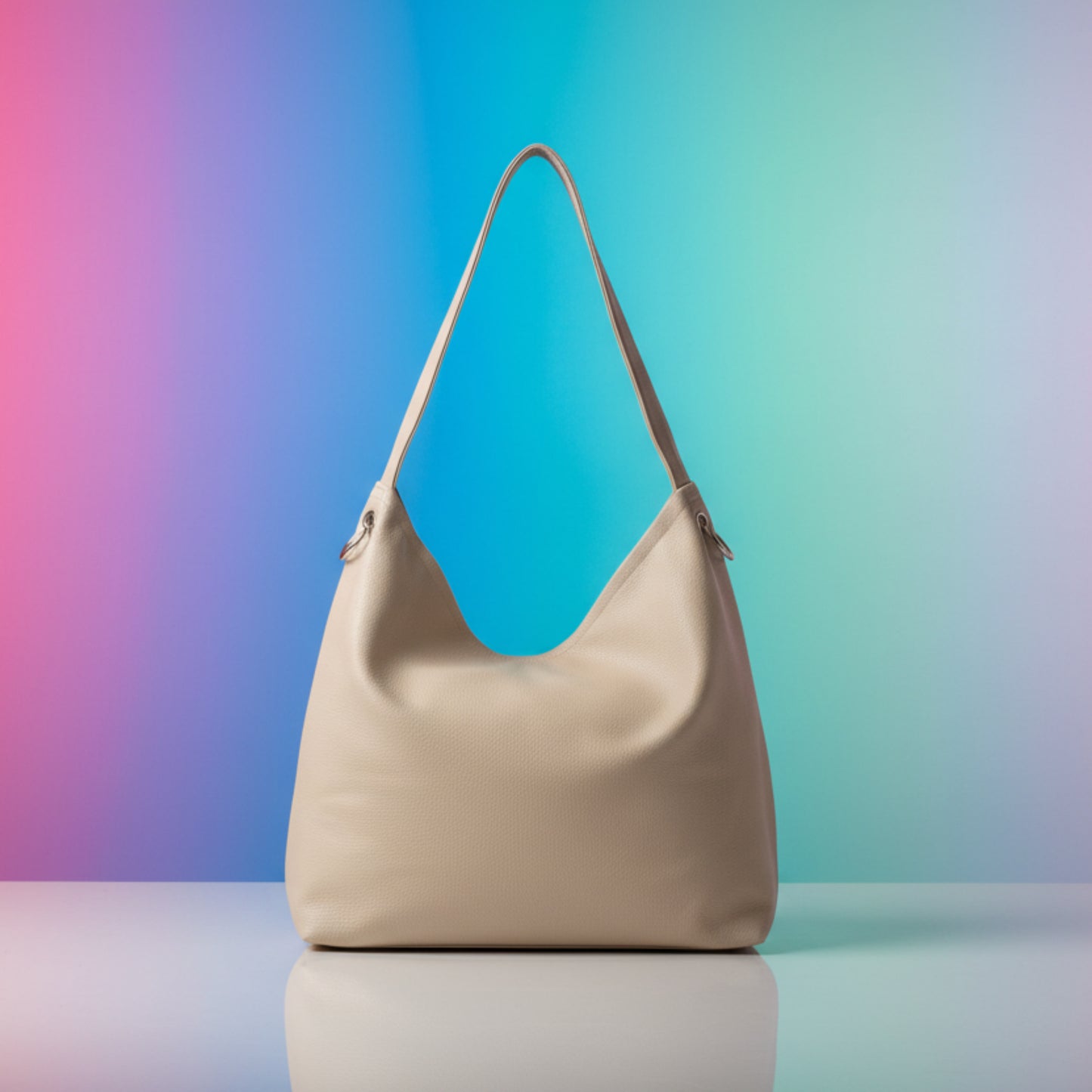 BORSA A SACCA MAXI IN ECOPELLE MORBIDA-SUPER CAPIENTE
