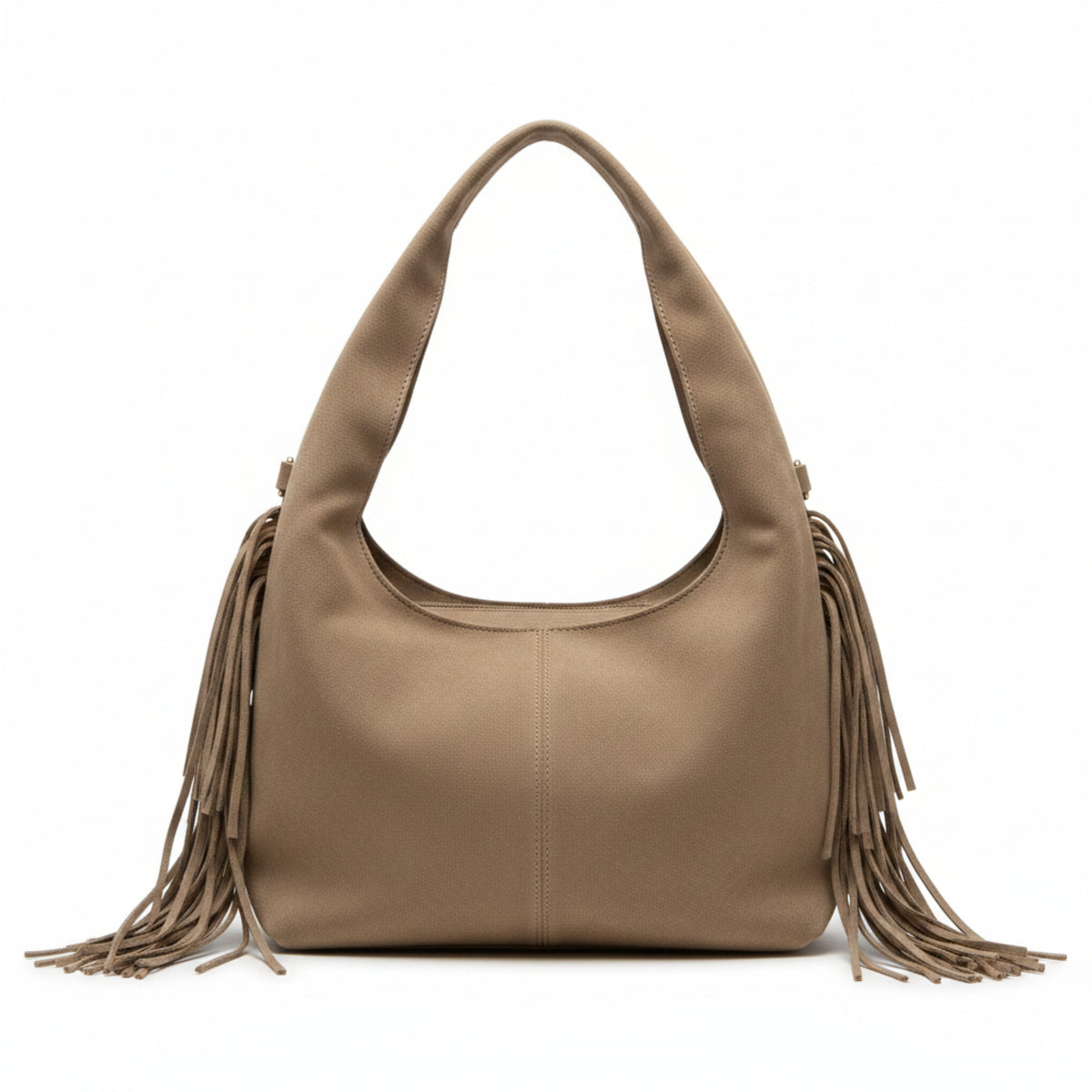 BORSA EFFETTO SCAMOSCIATO CON FRANGE