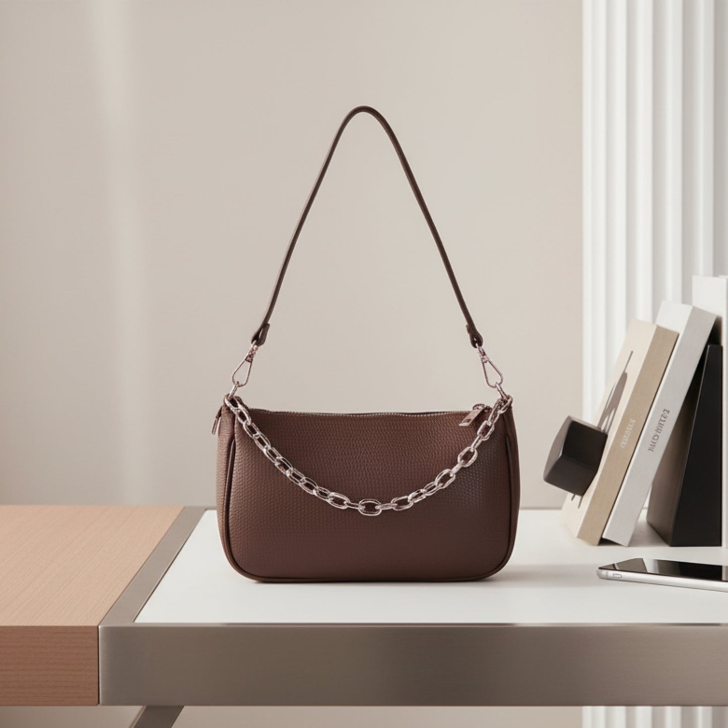 BORSA NICOLE IN VERA PELLE MADE IN ITALY