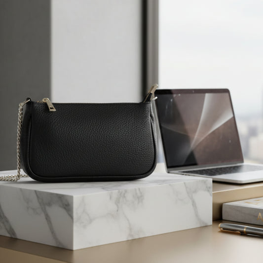 BORSA DA CHIC IN VERA PELLE MADE IN ITALY