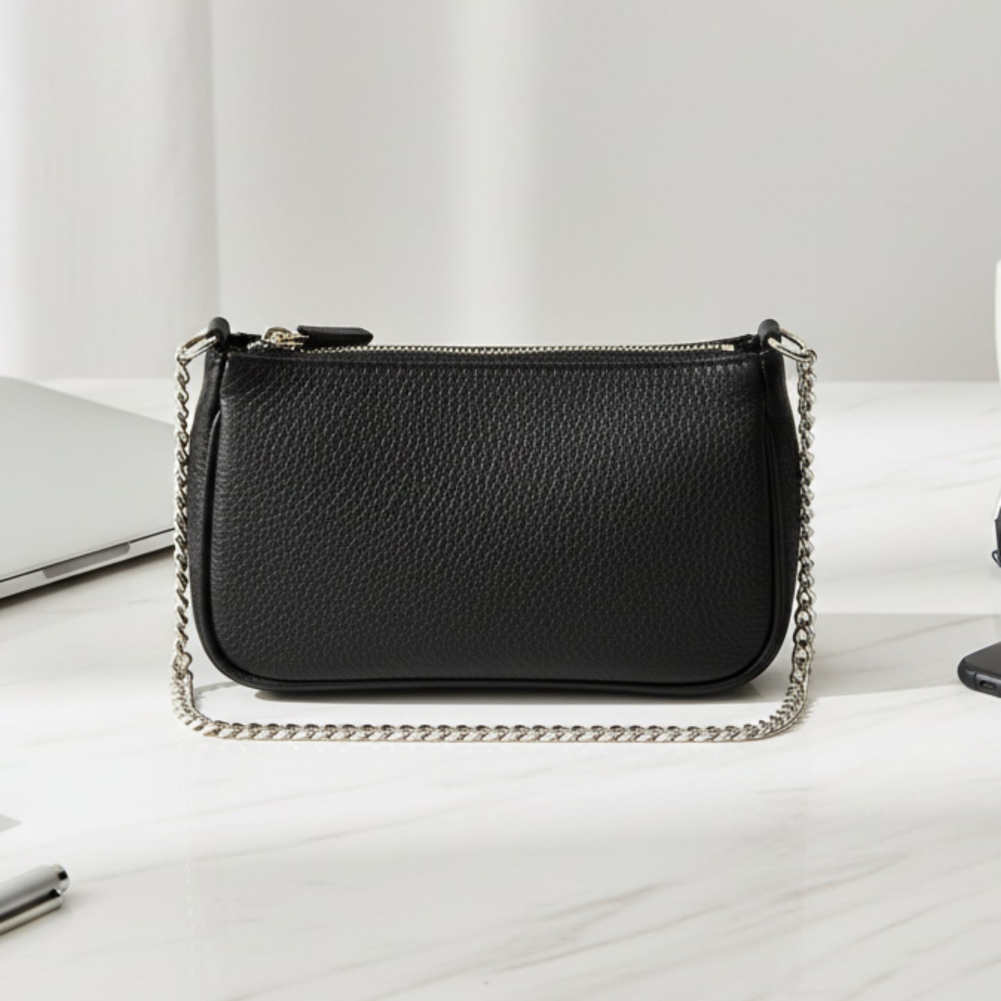 BORSA DA CHIC IN VERA PELLE MADE IN ITALY