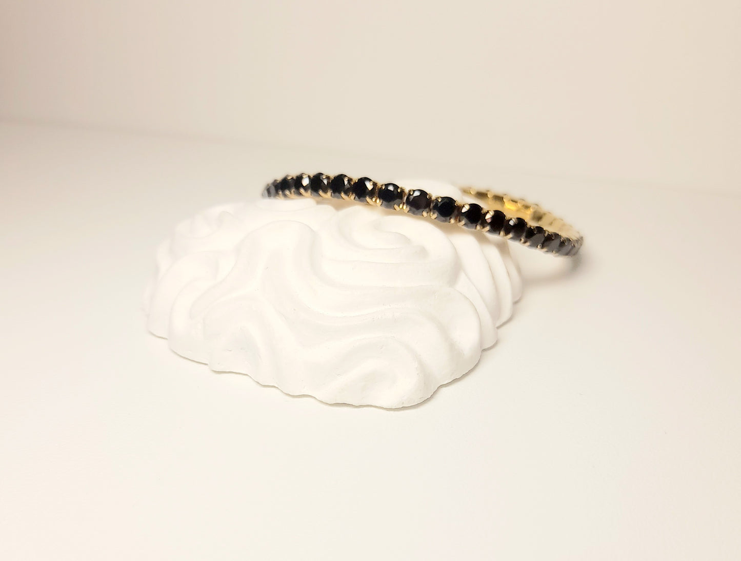 BRACCIALE TENNIS NERO