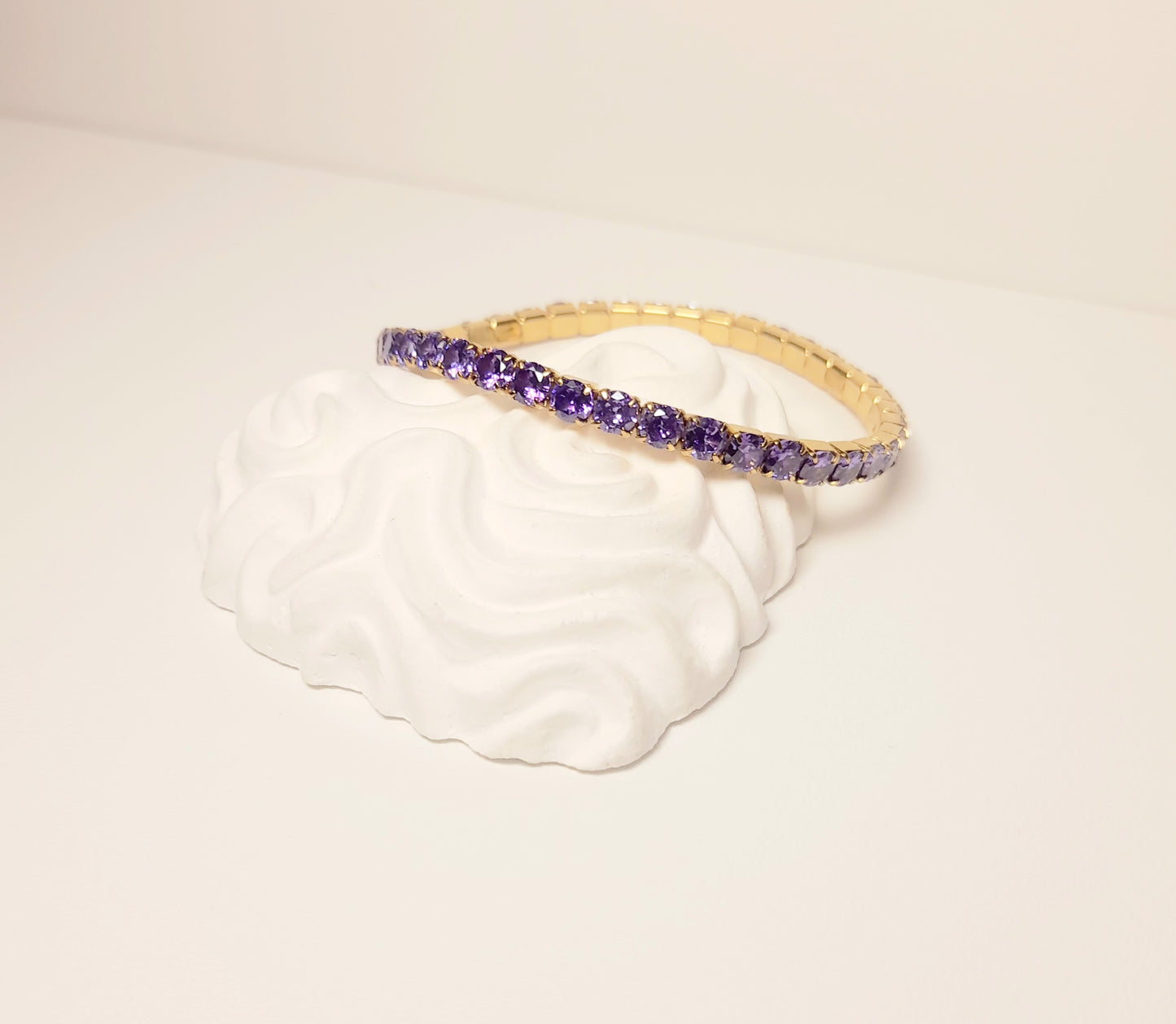 BRACCIALE TENNIS VIOLA