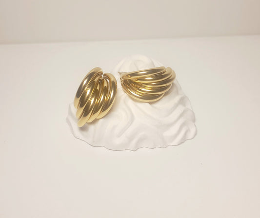 ORECCHINI CONCHIGLIA GOLD