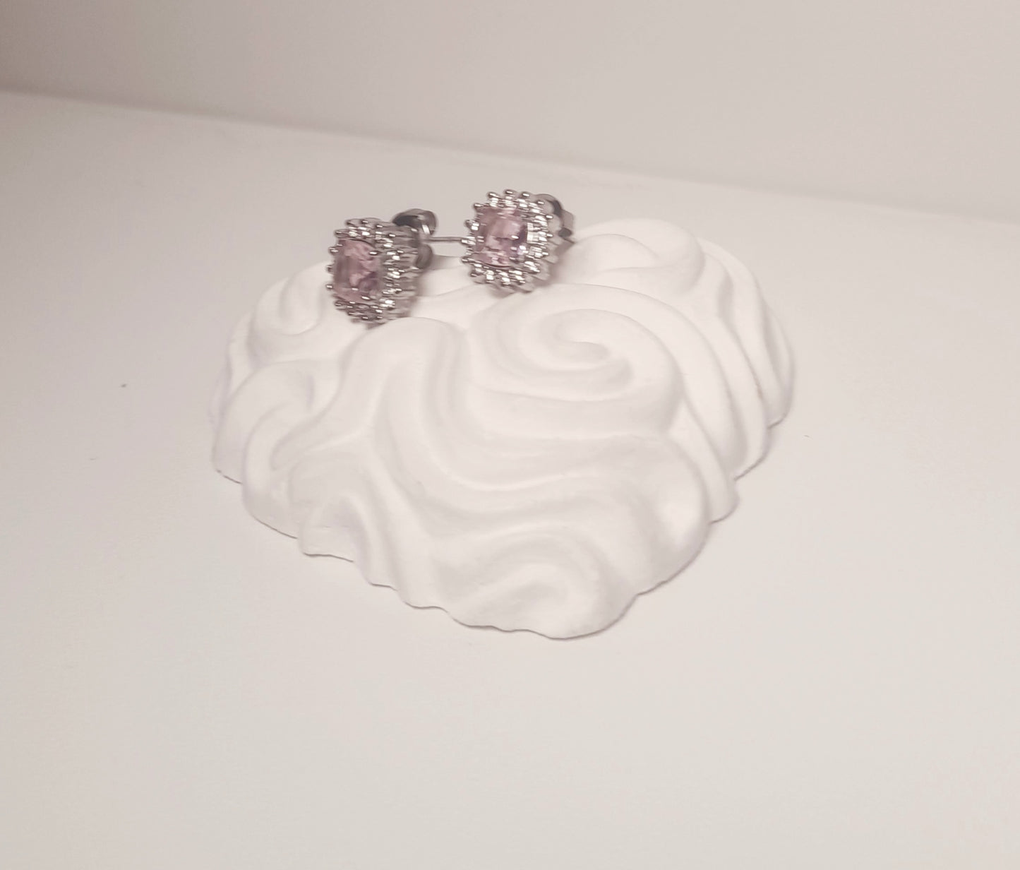 ORECCHINI INCANTO (SILVER-ROSA)