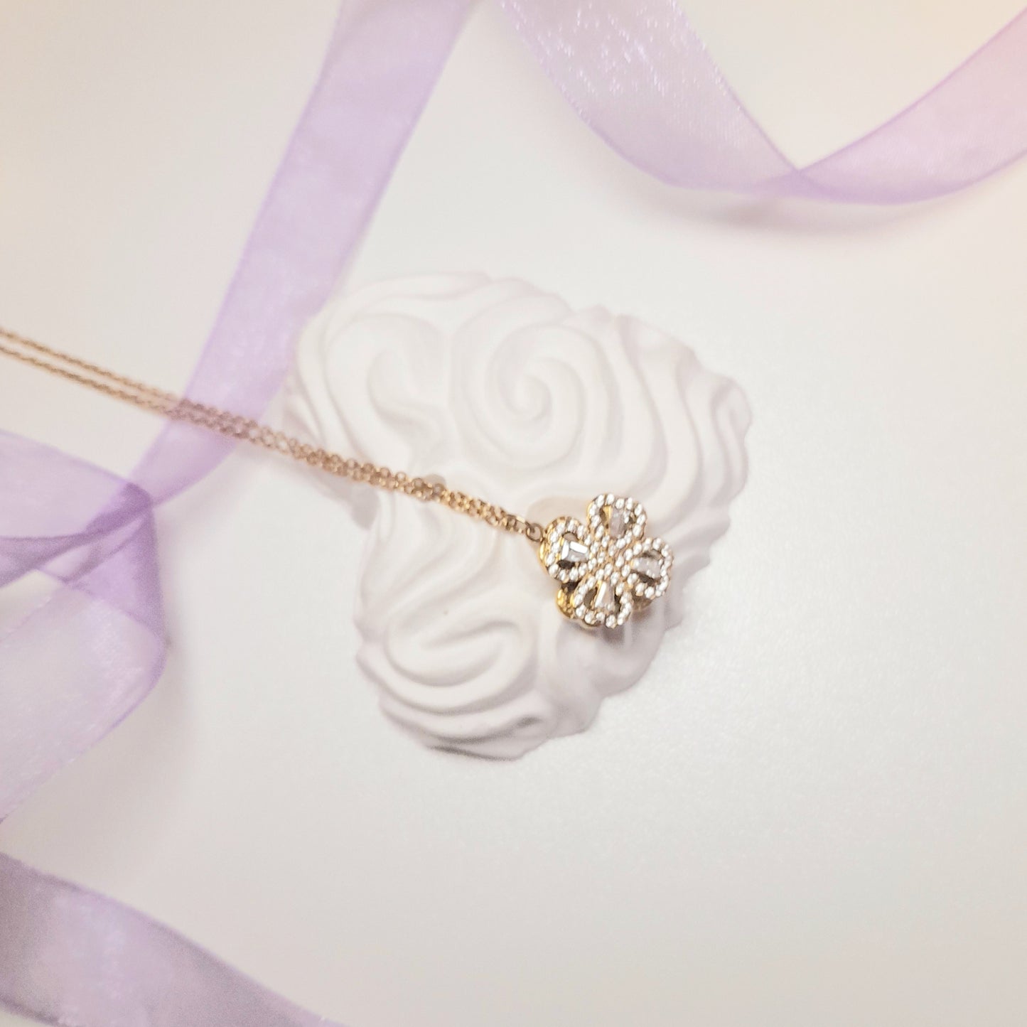 COLLANA QUADRIFOGLIO