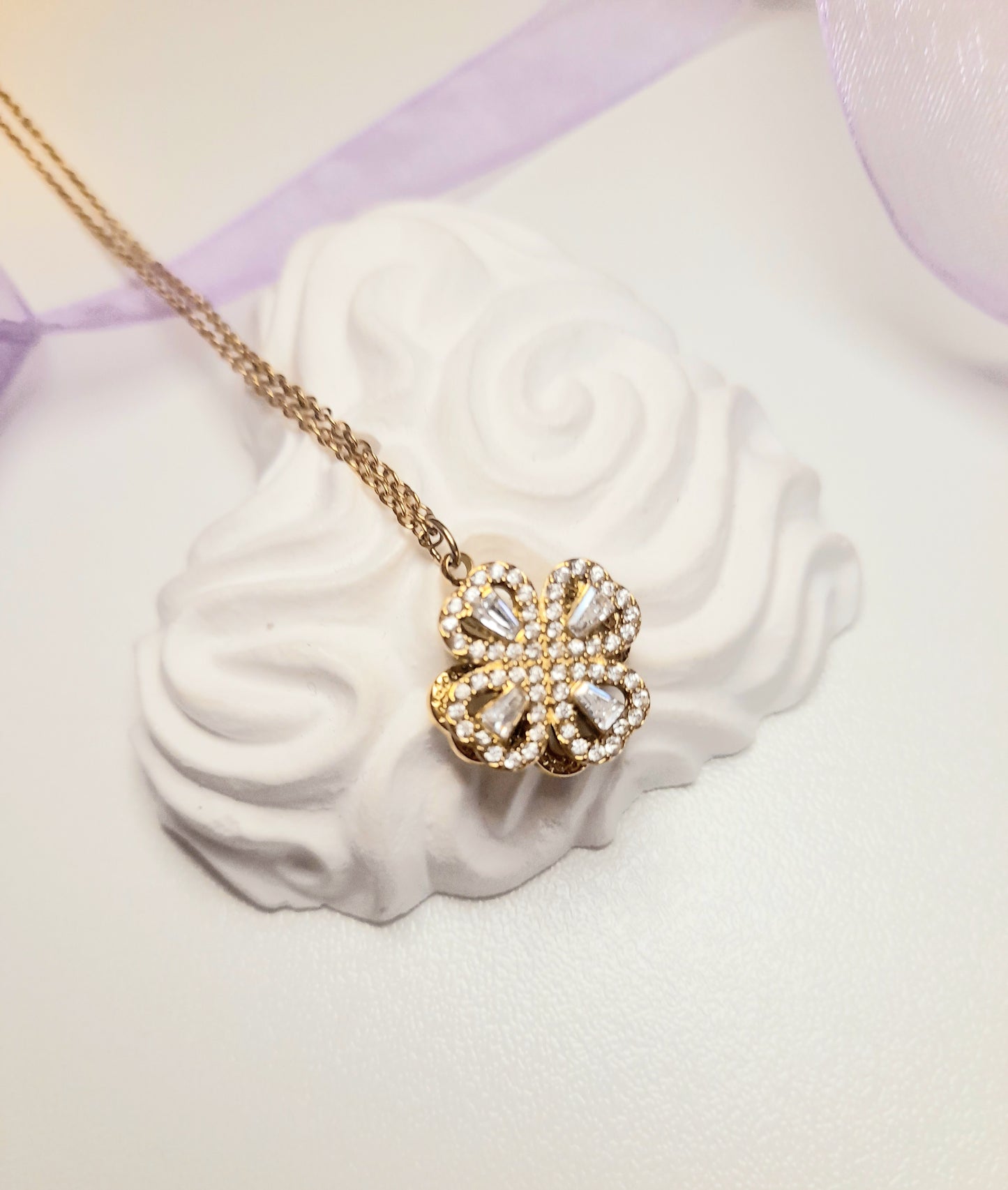 COLLANA QUADRIFOGLIO