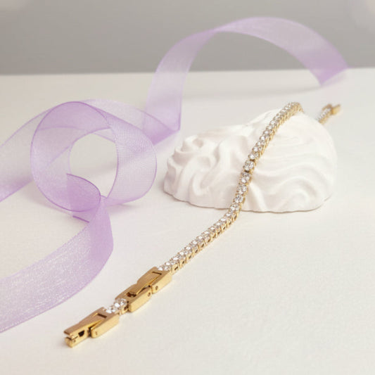 BRACCIALE SOLE IN ACCIAIO GOLD