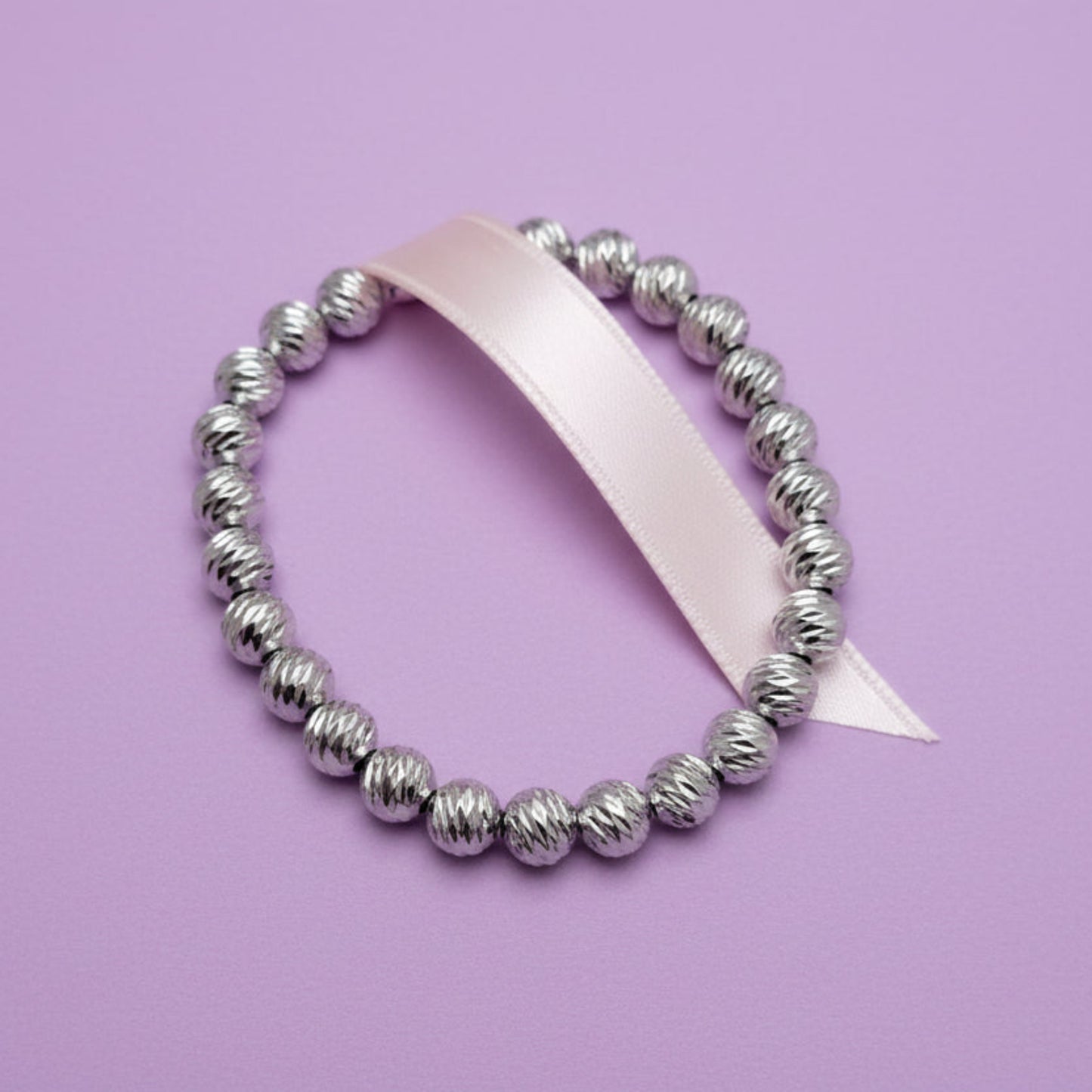 BRACCIALE SFERA IN ACCIAIO SILVER UNISEX