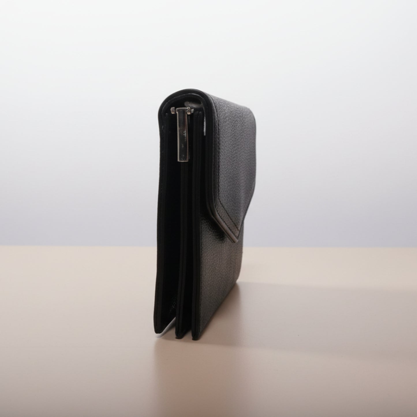 MINI BORSA COMPATTA DONNA NERA CON TRACOLLA REMOVIBILE