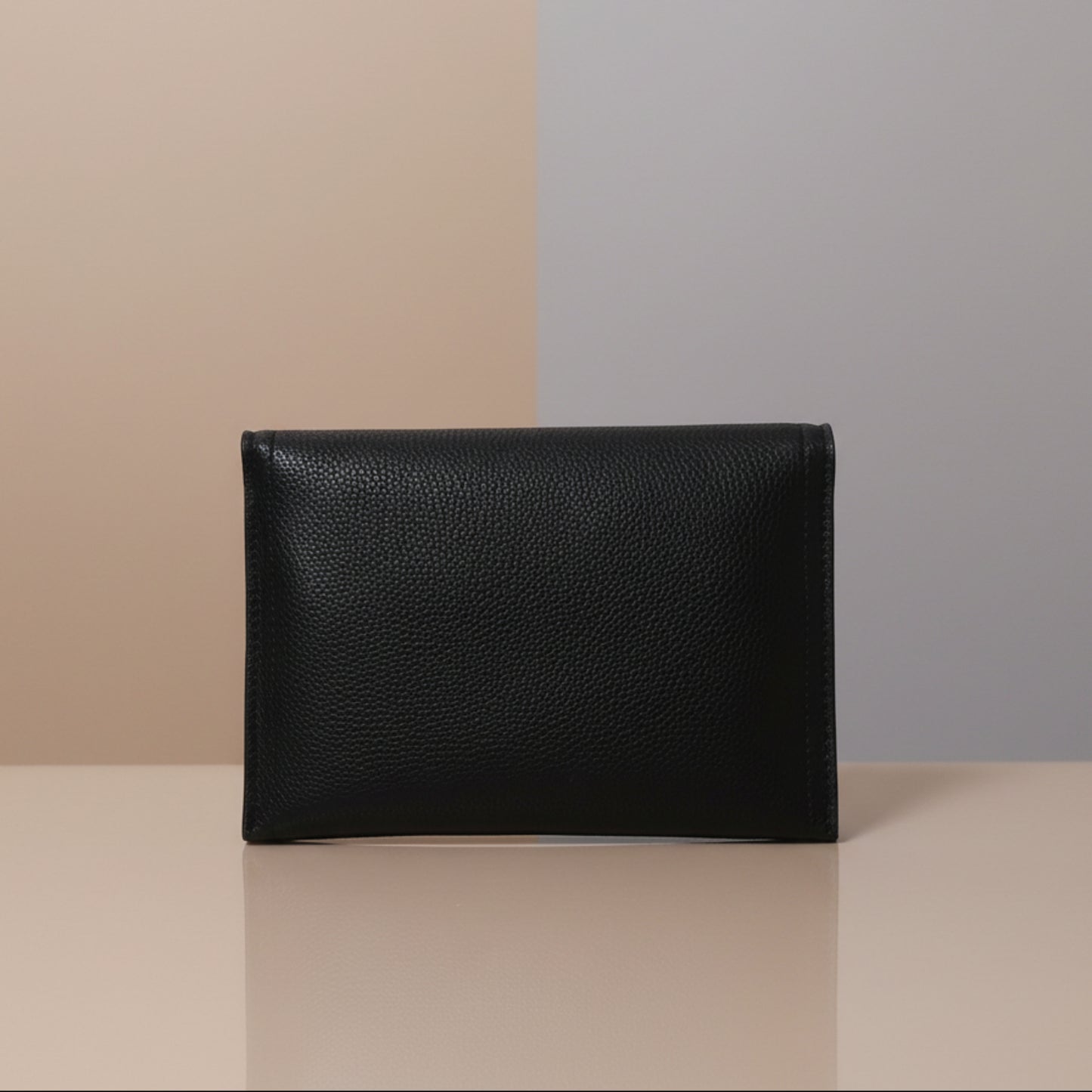 MINI BORSA COMPATTA DONNA NERA CON TRACOLLA REMOVIBILE