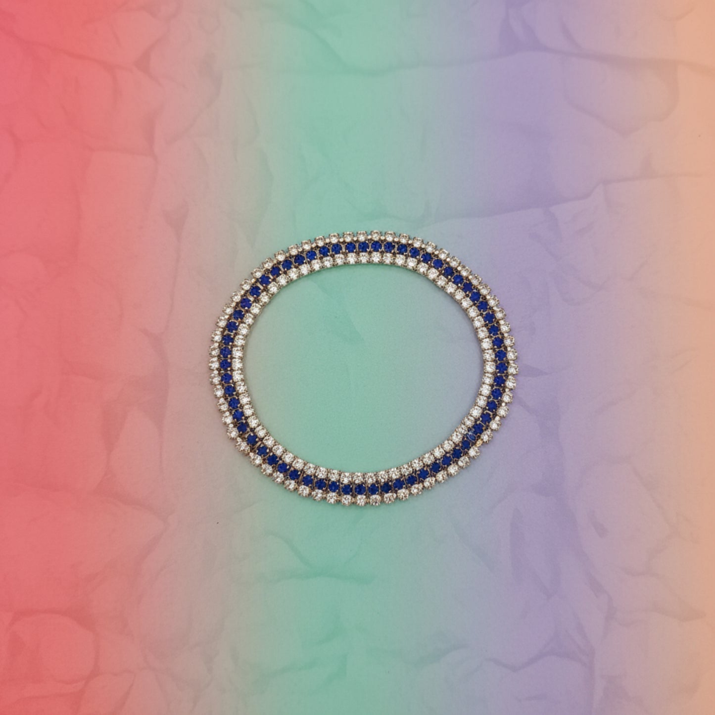 BRACCIALE MODA CON BRILLANTINI, VARI COLORI