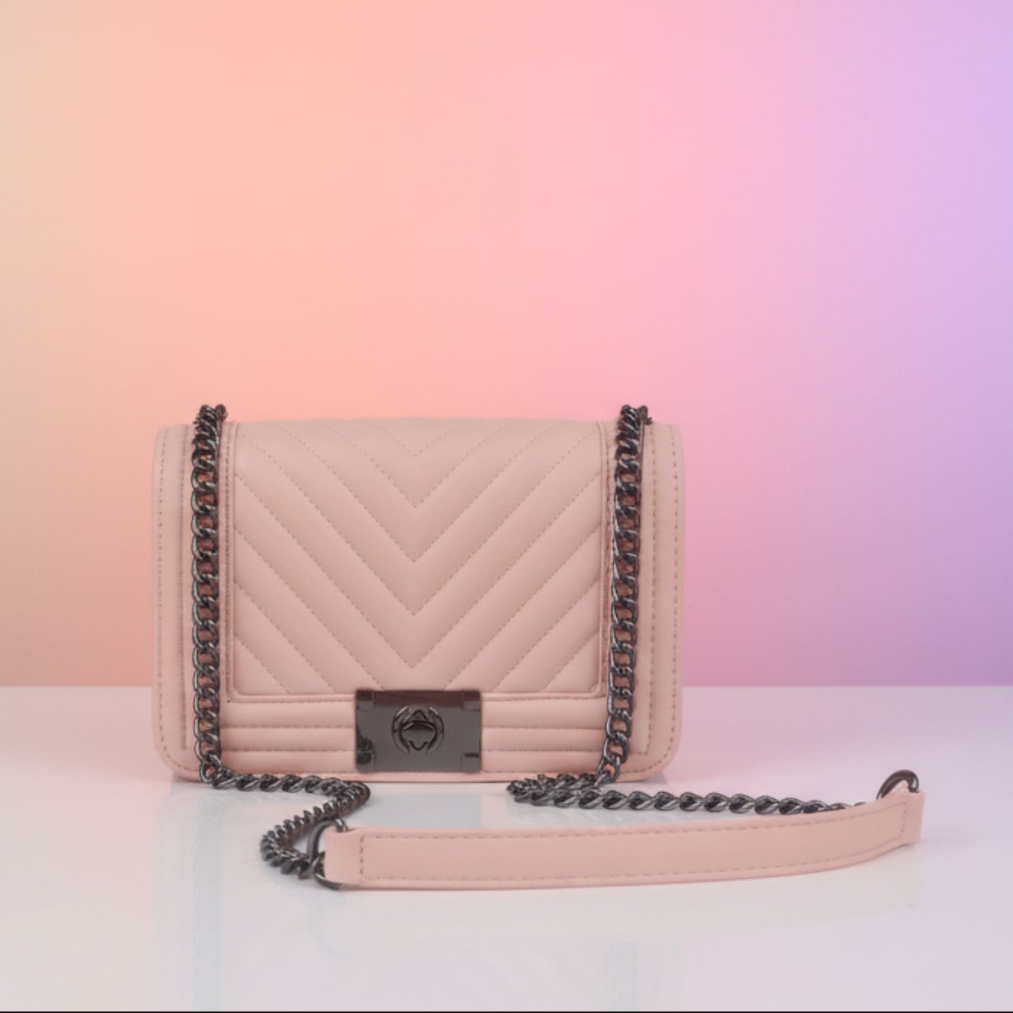 MINI BAG SUPER TRENDY CON TRACOLLA A CATENA_£ COLORI