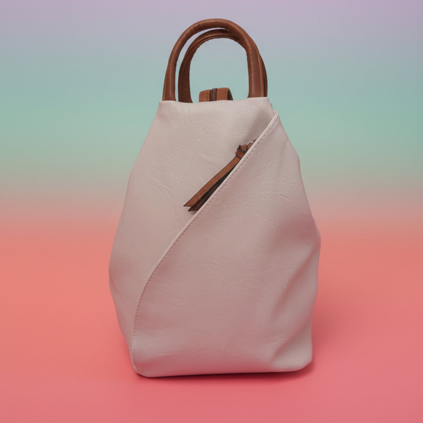 ZAINO DONNA SUPER CHIC-TRACOLLA SDOPPIABILE-MULTICOLORE DI TENDENZA