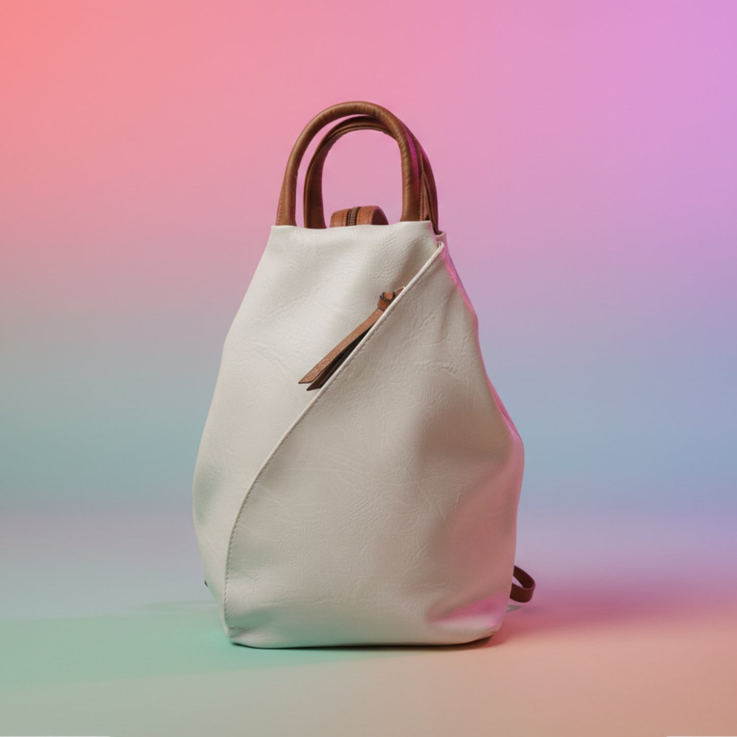ZAINO DONNA SUPER CHIC-TRACOLLA SDOPPIABILE-MULTICOLORE DI TENDENZA