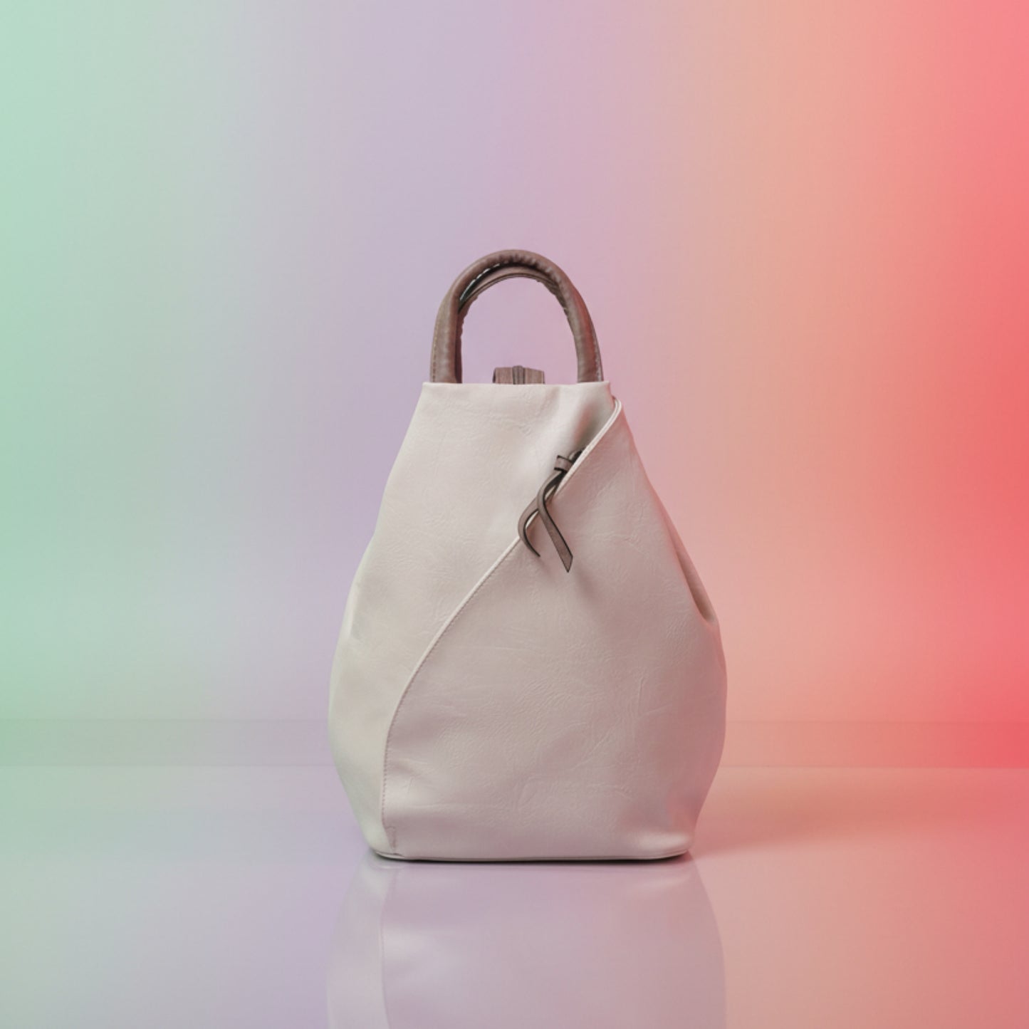 ZAINO DONNA SUPER CHIC-TRACOLLA SDOPPIABILE-MULTICOLORE DI TENDENZA