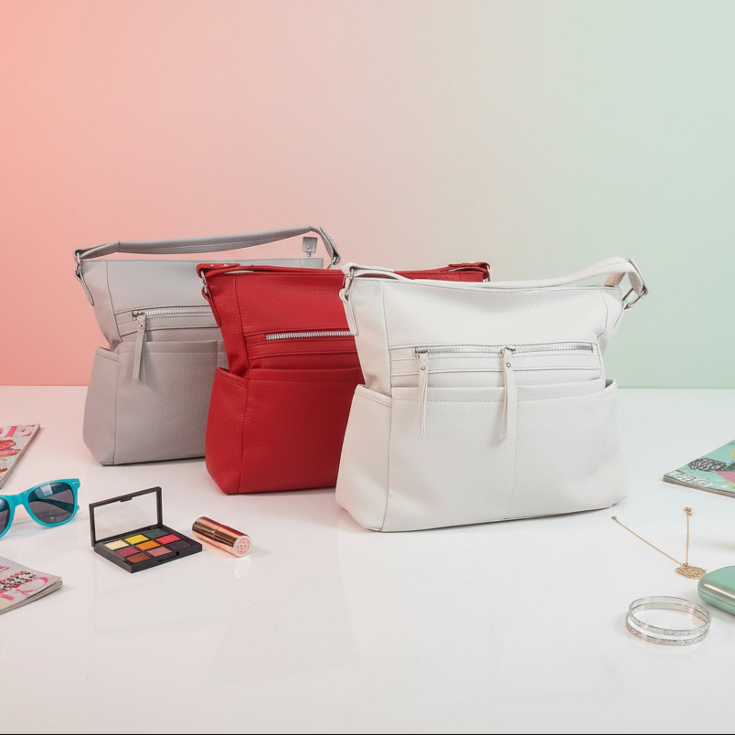 BORSA EVERYDAY CAPIENTE MULTI-TASCHE CON TRACOLLA REMOVIBILE