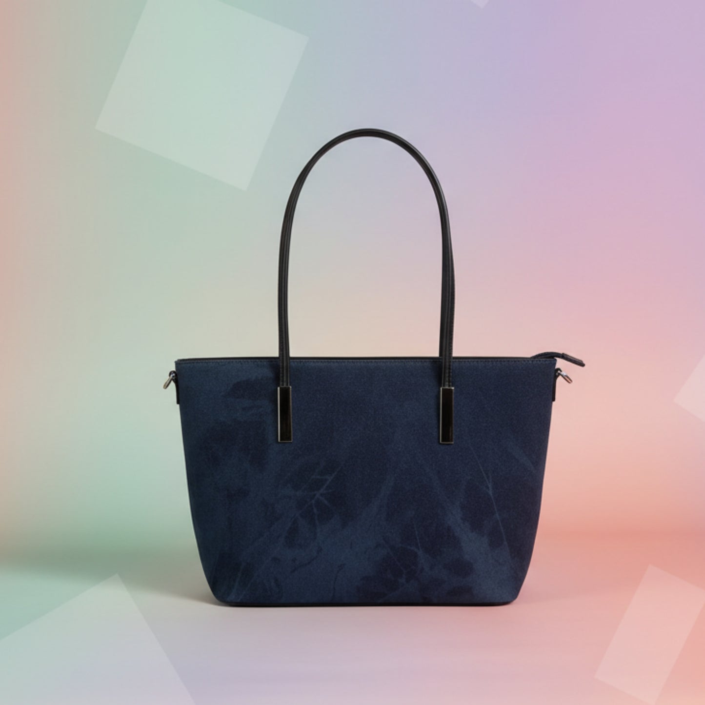 BORSA BIG RIGIDA IN JEANS A SPALLA O TRACOLLA-PRATICA E TRENDY