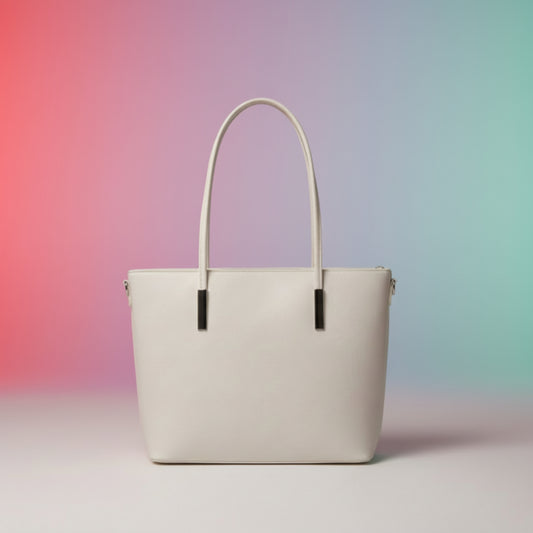 BORSA BIG COLOR RIGIDA CON TRACOLLA REMOVIBILE-PRATICA E TRENDY