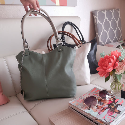 BORSA DONNA SUPER CAPIENTE CON TRACOLLA REMOVIBILE-COMODA PER TUTTI I GIORNI