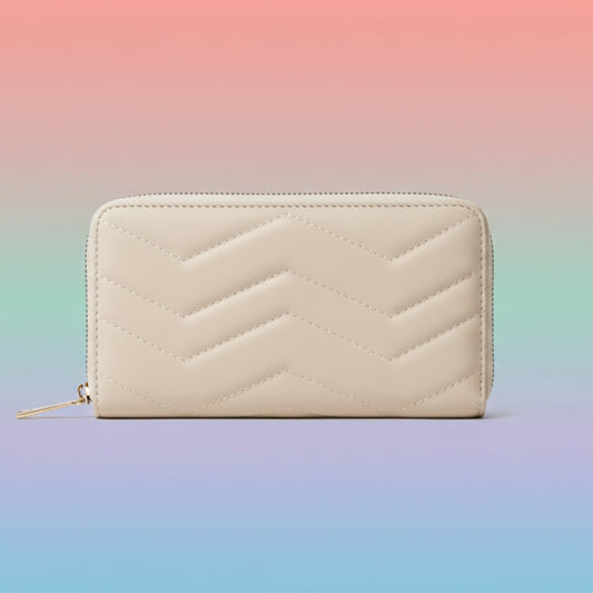 PORTAFOGLIO GRANDE DONNA CON ZIP  CAPIENTE-VARI COLORI DI TENDENZA