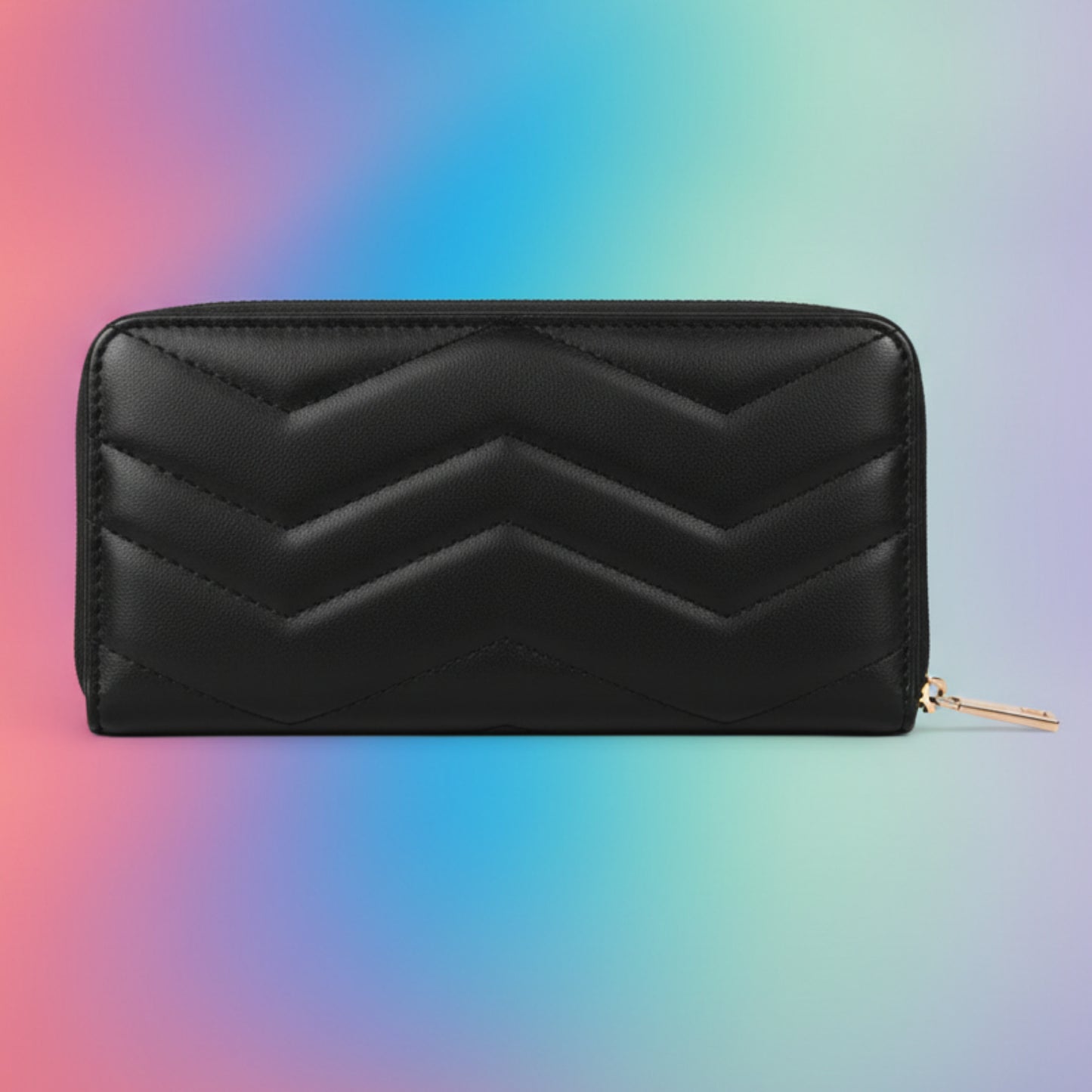 PORTAFOGLIO GRANDE DONNA CON ZIP  CAPIENTE-VARI COLORI DI TENDENZA