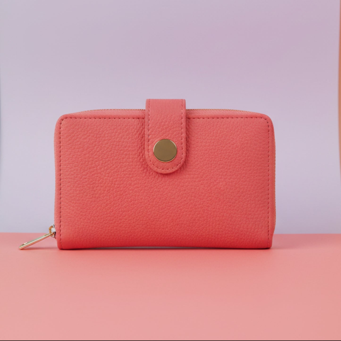 PORTAFOGLIO DONNA DI TENDENZA COMPATTO SUPER ORGANIZZATO E CAPIENTE-VARI COLORI