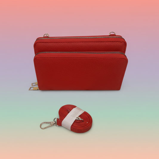 PORTAFOGLIO MINI BAG CON TRACOLLA REMOVIBILE-COMPATTO E SUPER TREND