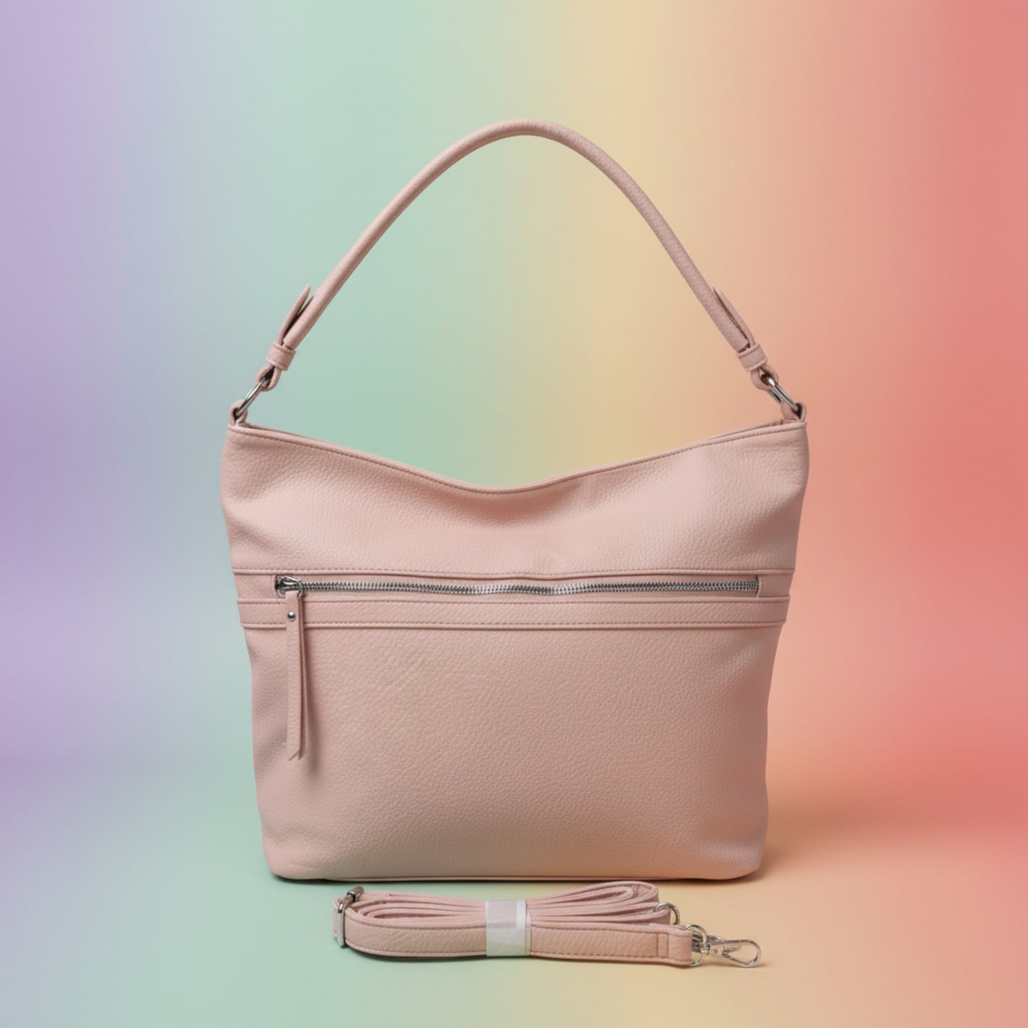 BORSA CASUAL CAPIENTE CON TRACOLLA REMOVIBILE