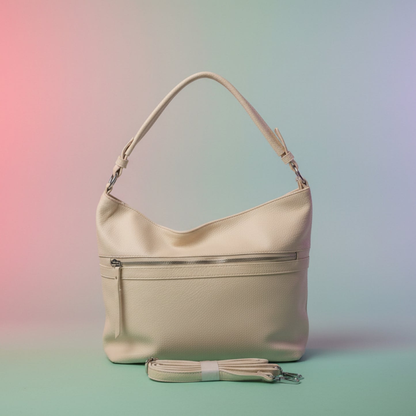 BORSA CASUAL CAPIENTE CON TRACOLLA REMOVIBILE