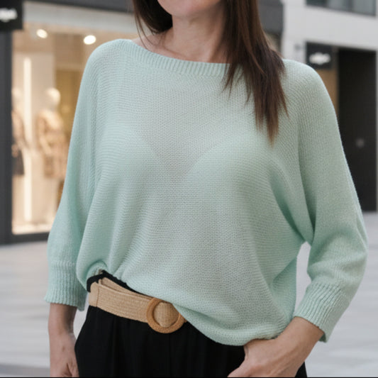 MAGLIA MANICA PIPISTRELLO PRIMAVERA