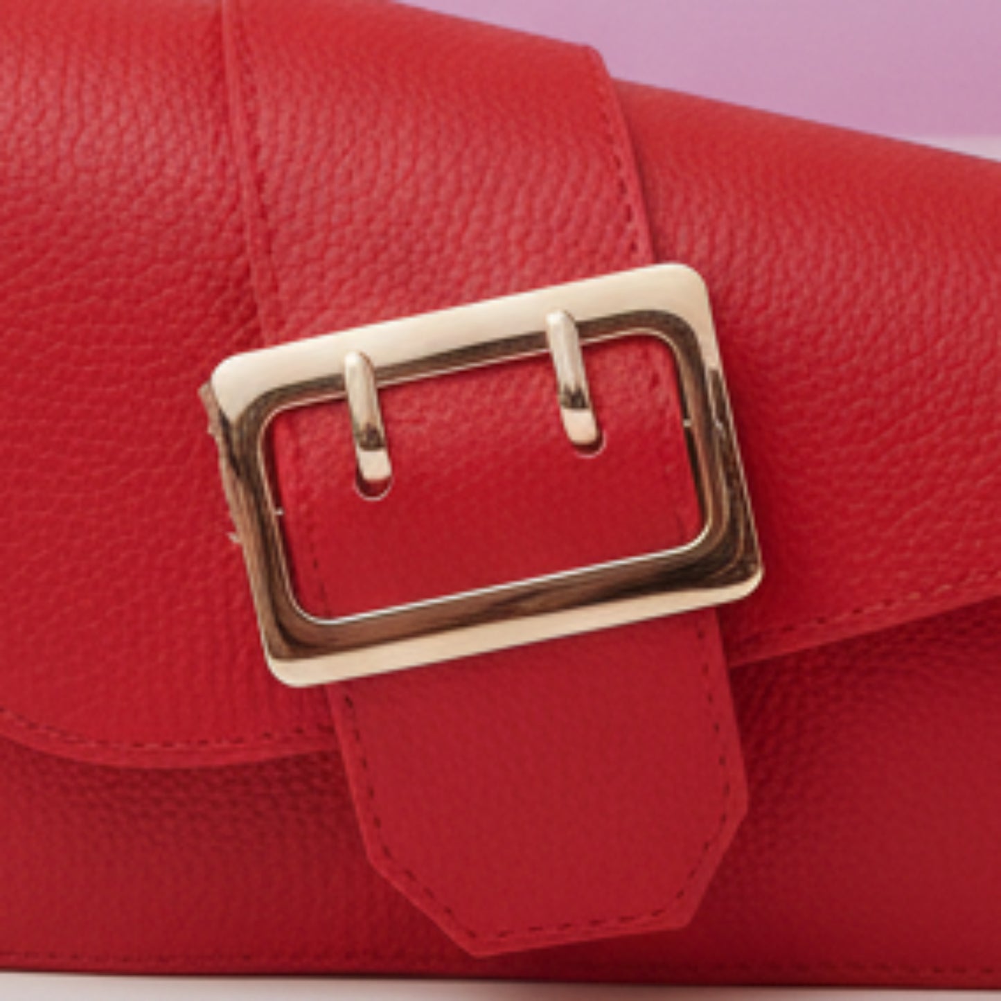 BORSA VERA PELLE MADE IN ITALY CHIC E ASIMMETRICA