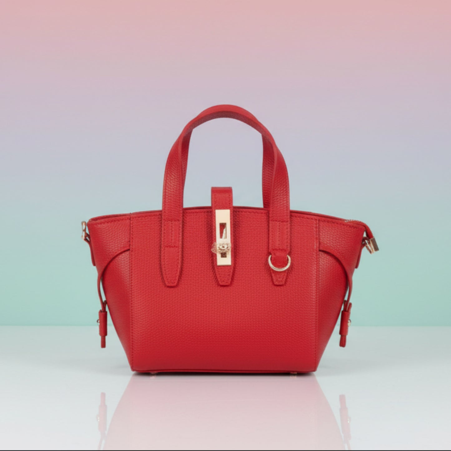 BORSA IN VERA PELLE MADE IN ITALY CON TRACOLLA - ELEGANTE & DI TENDENZA