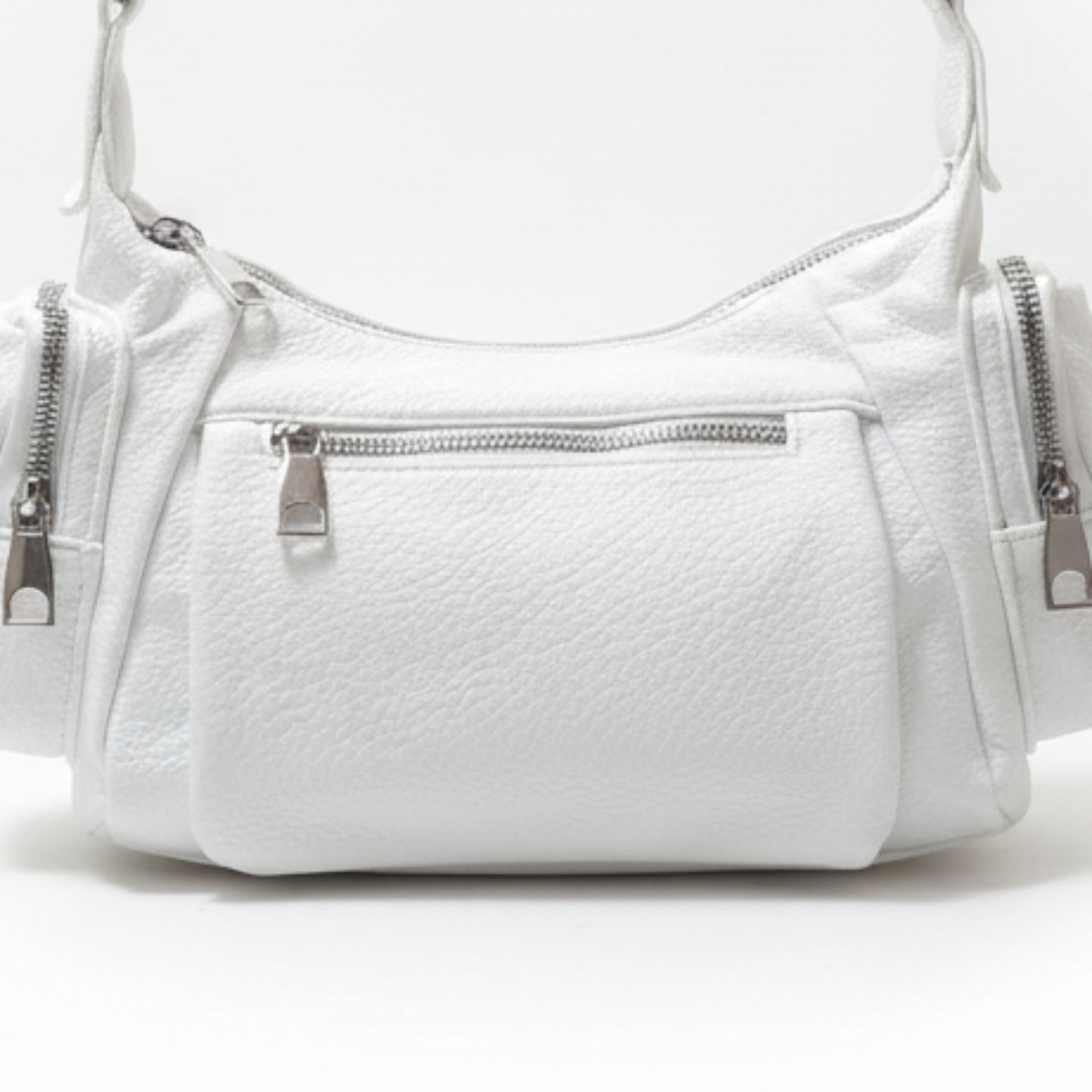 BORSA BIANCA MULTITASCHE - TRACOLLA REMOVIBILE, MODA TRENDY 2026