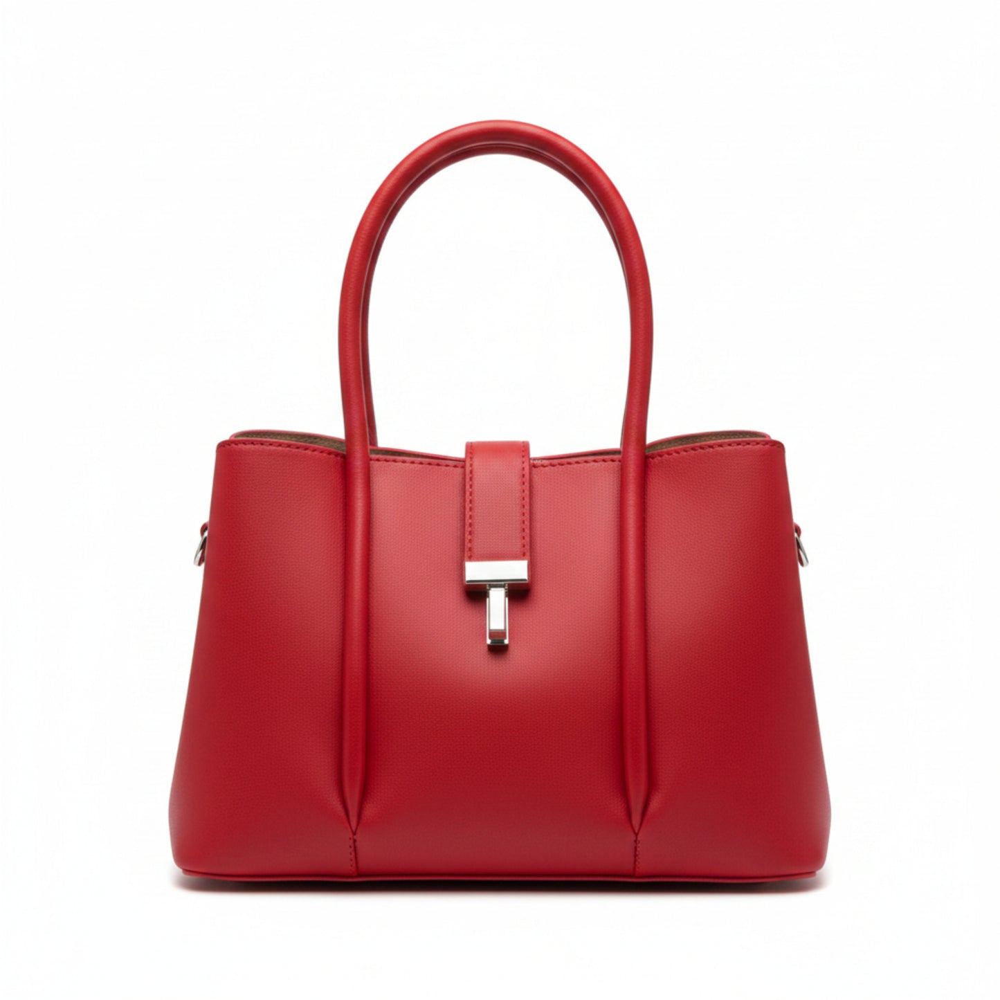 MINI BAG ELEGANTE CON CHIUSURA A ROTAZIONE E ZIP - TRACOLLA REMOVIBILE, 3 COLOR