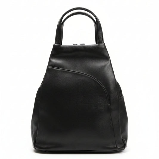 ZAINO CHIC UNISEX MULTIFUNZIONE - NERO, BLU E CUOIO - ELEGANTE E COMODO