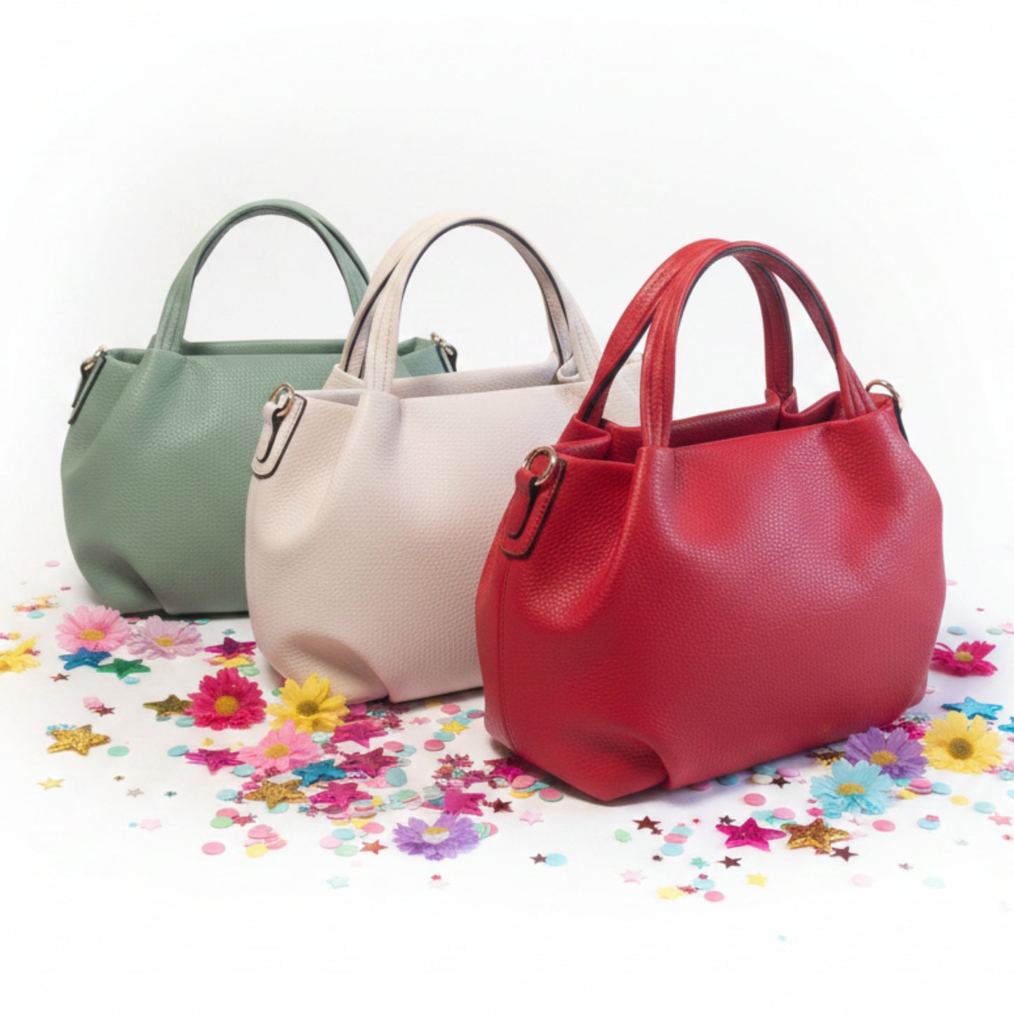 BORSA CAPIENTE TRENDY CON TRACOLLA REMOVIBILE E ZIP