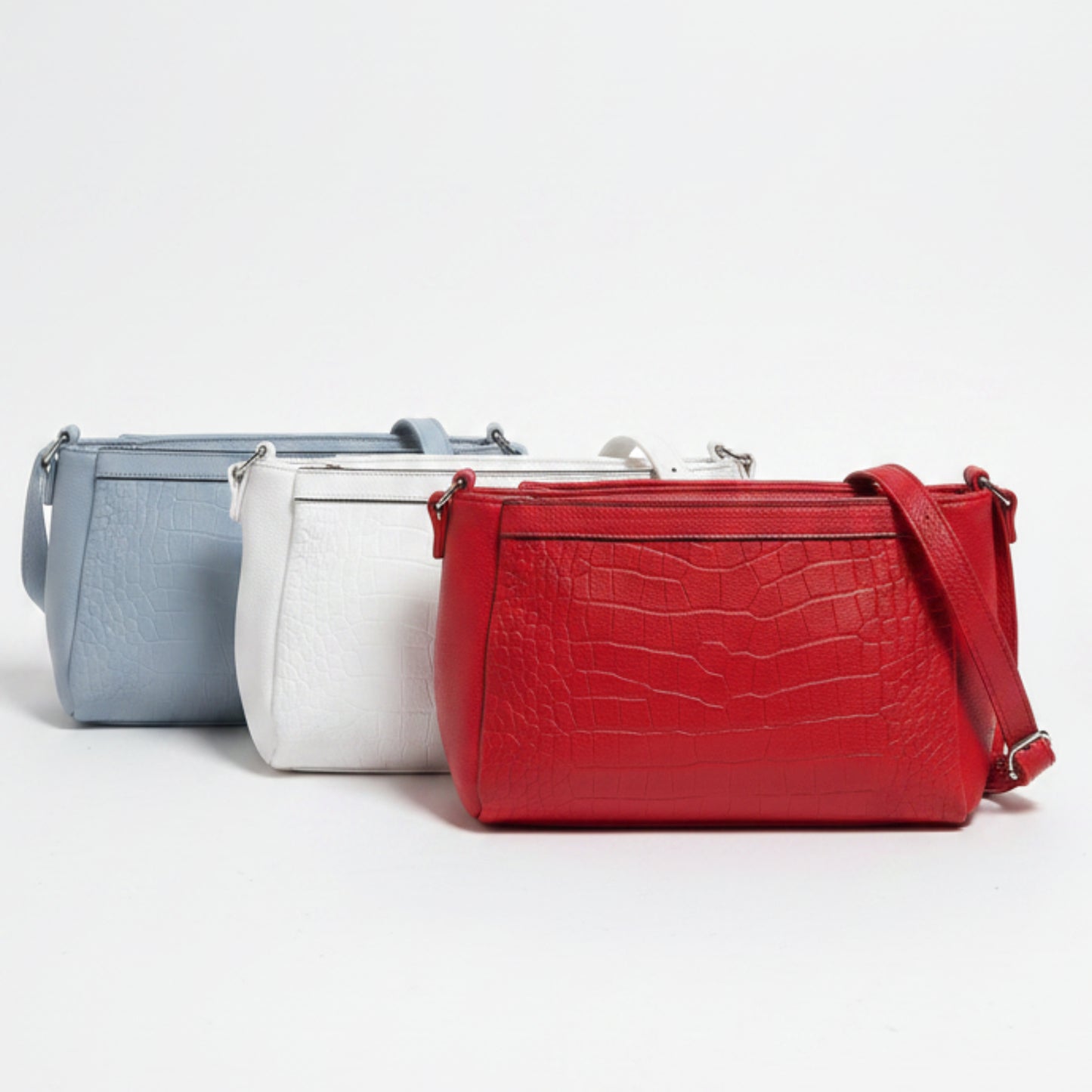 BORSA A TRACOLLA MULTISCOMPARTO CON ZIP - STILE CASUAL E FUNZIONALE