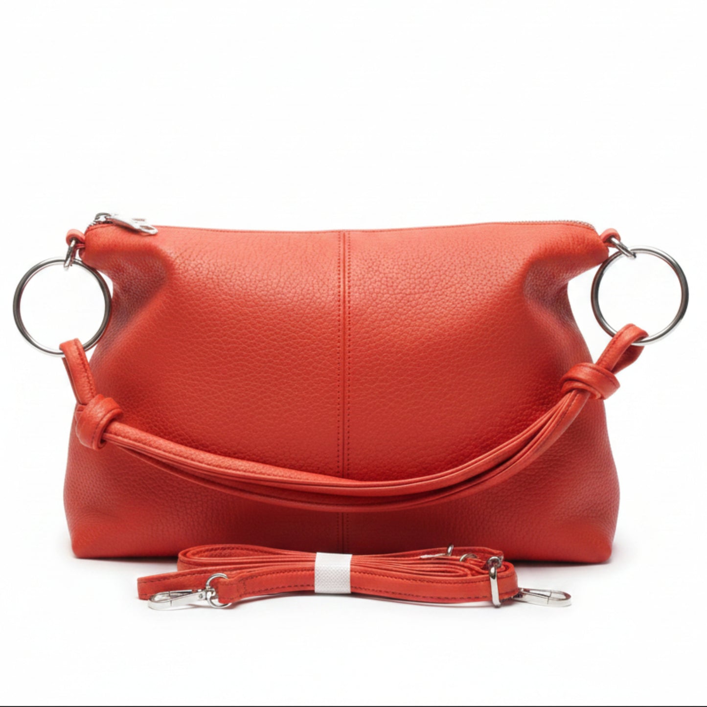 BORSA MORBIDA CAPIENTE DONNA CON TRACOLLA REMOVIBILE - TRENDY CHIC