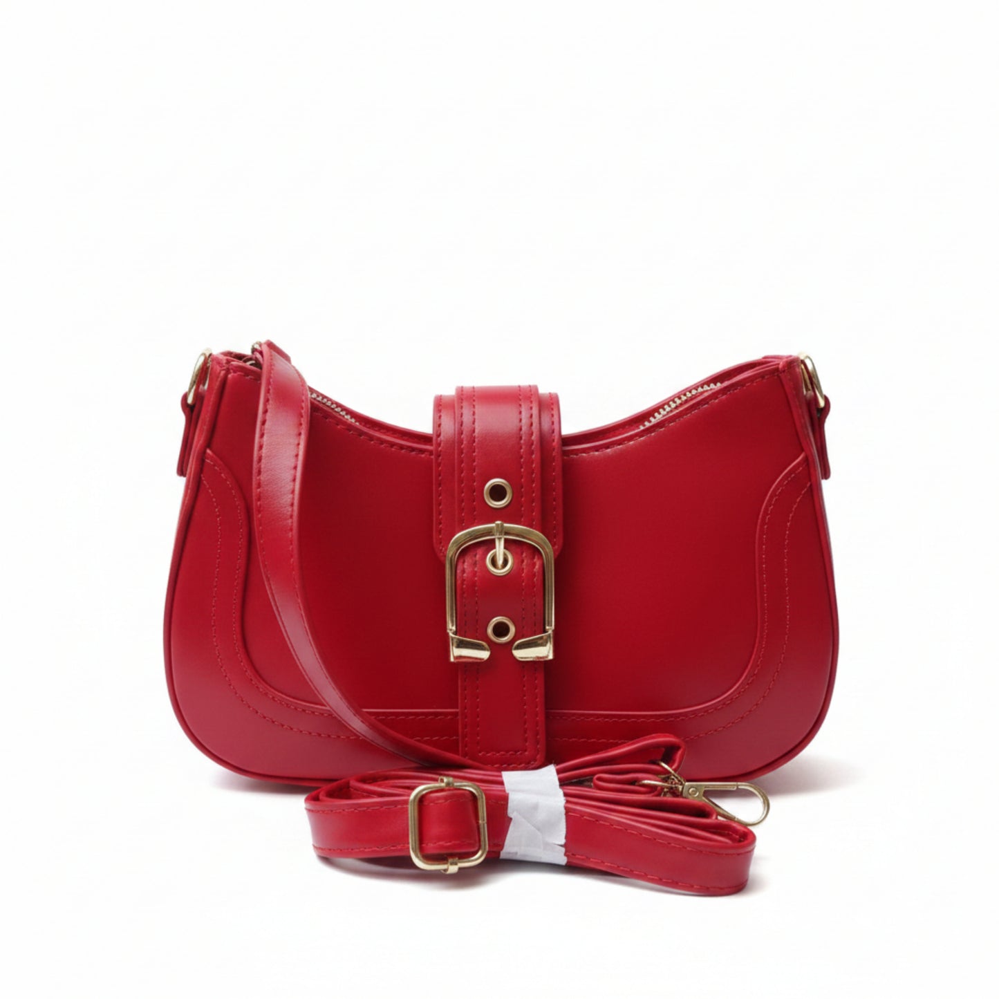 BORSA TRENDY GOLD SUPER GIOVANE CON DOPPIA TRACOLLA E ZIP
