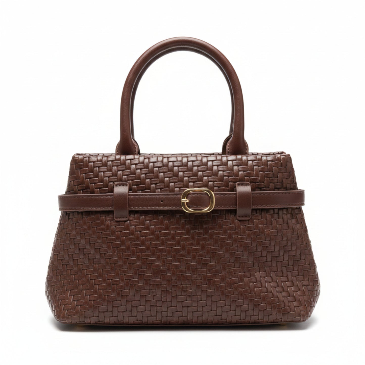 BORSA TRENDY INTRECCIATA A MANO E TRACOLLA