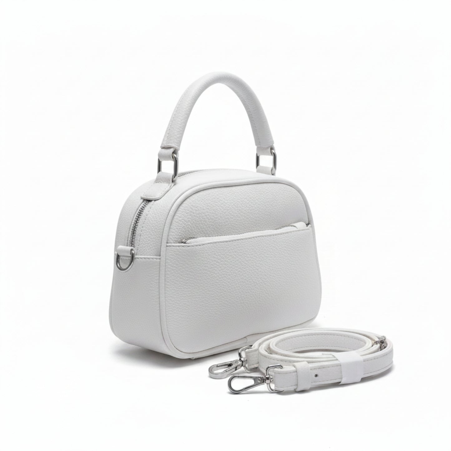 BORSA DONNA MULTISCOMPARTO CON TRACOLLA REMOVIBILE E ZIP